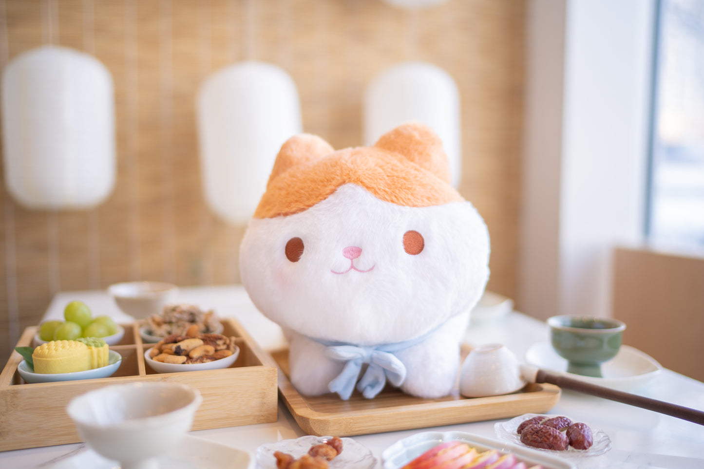 Pumpkin Spice Cat ♡ Plush Purse