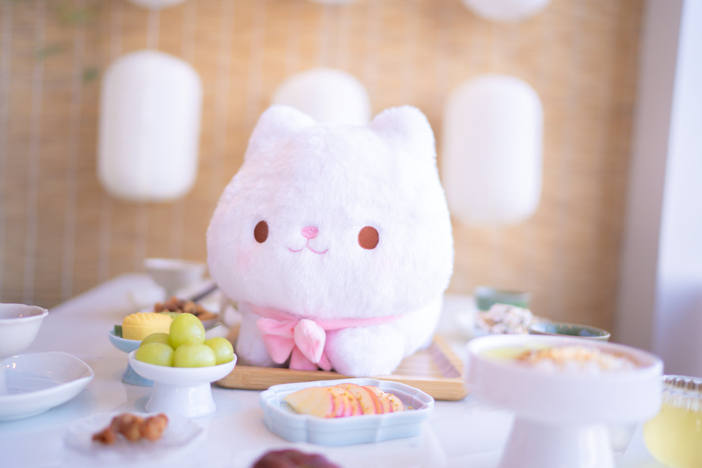 Cream Cat ♡ Plush Purse