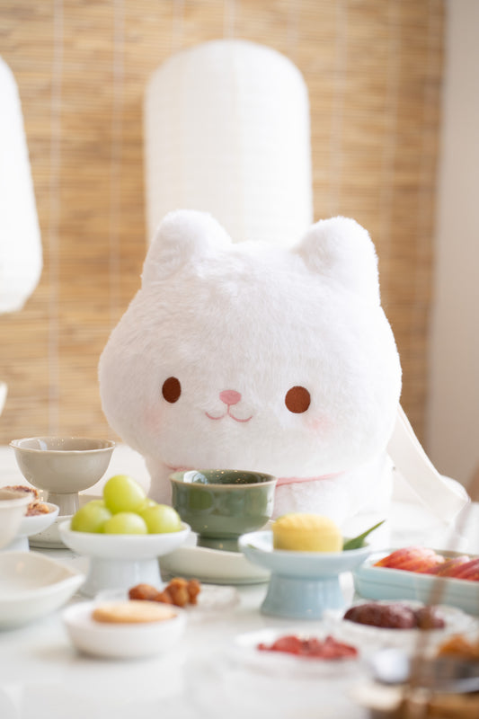 Cream Cat ♡ Plush Purse