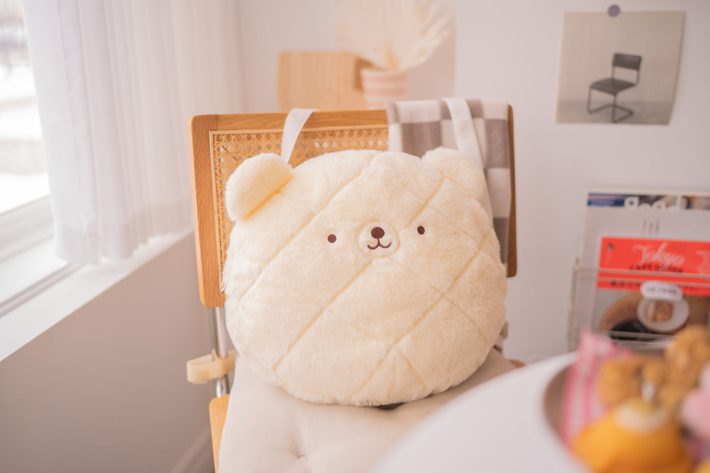 Sweet Bear Melon-pan ♡ Plush Purse/Backpack