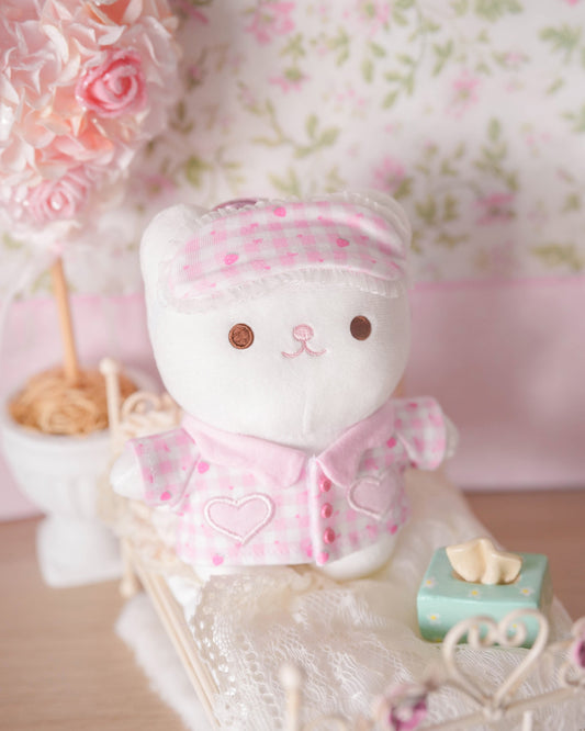 PREORDER ✿ Cream ♡ Crème Cat Keychain