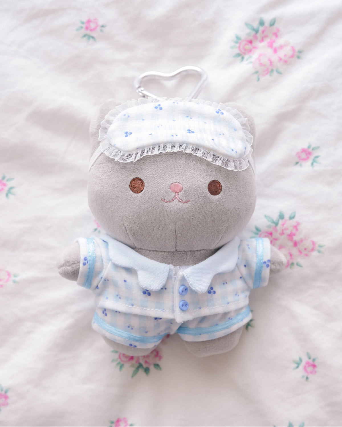 PREORDER ✿ Blueberry ♡ Crème Cat Keychain