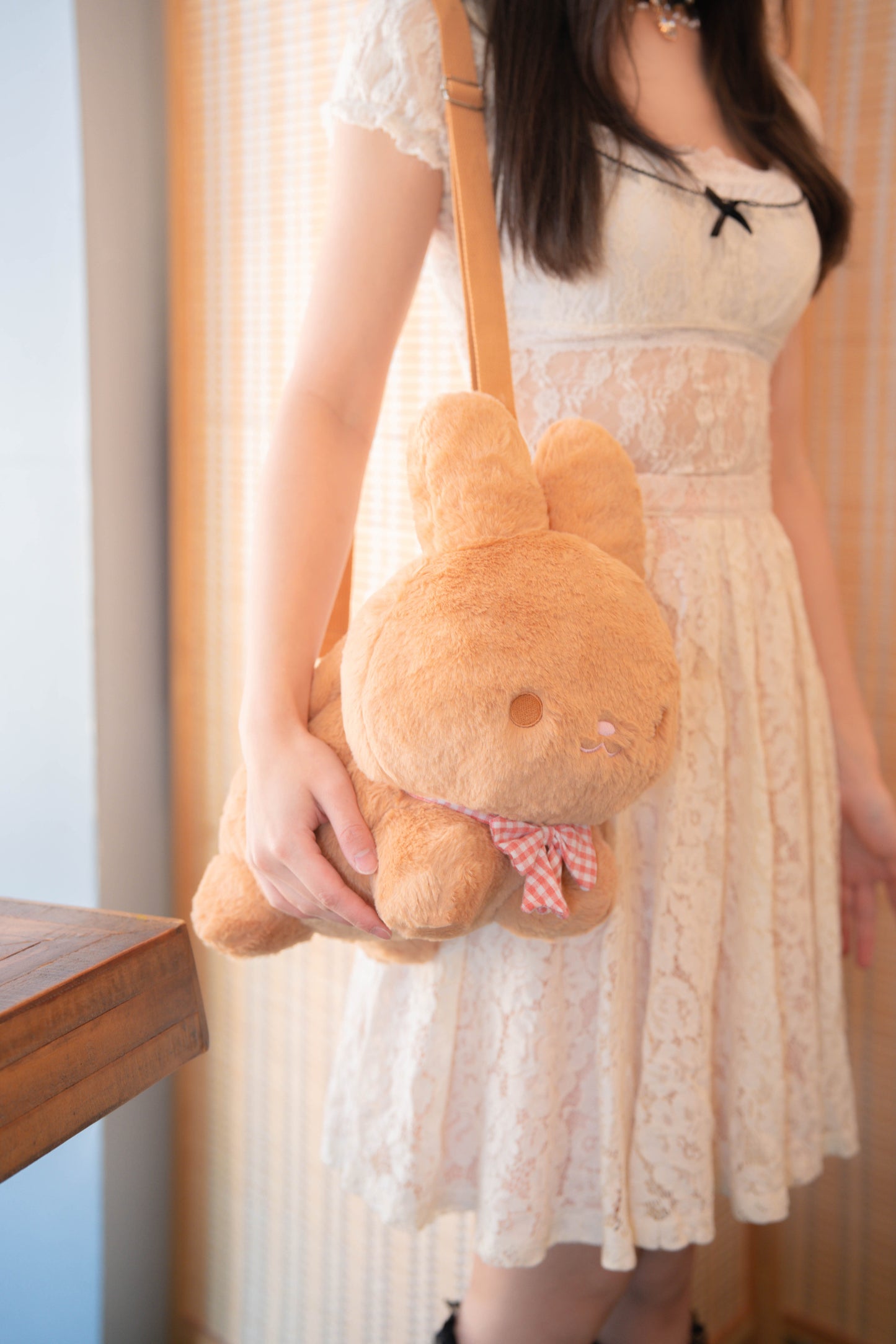 PREORDER ✿ Caramel Bunny ♡ Plush Purse | remaining stock