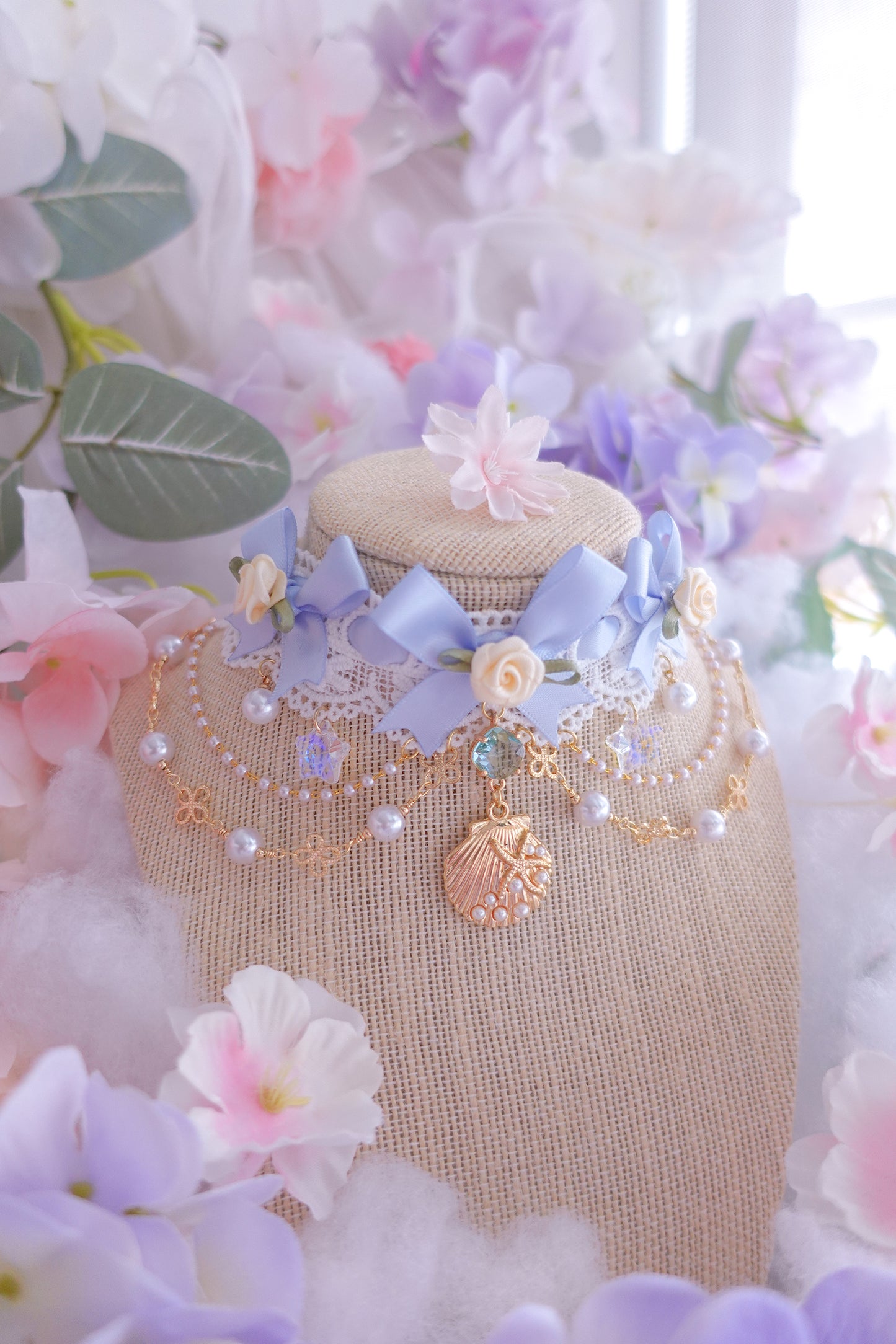 Nerine Bundle (Choker + Earrings)