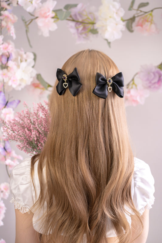 Chibi Magica Bows (black) LAST ONE!