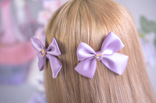 Chibi Magica Bows (violet)