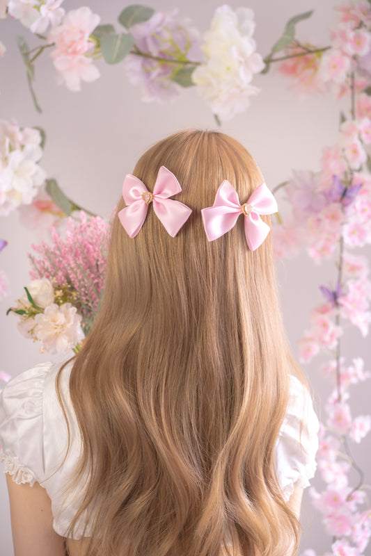 Chibi Magica Bows (pink)