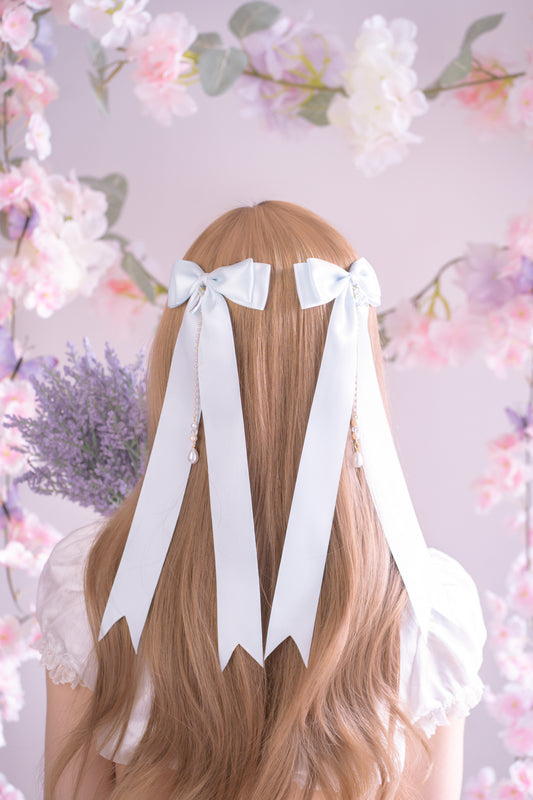 Starlight Kiss Magica Bows (white)