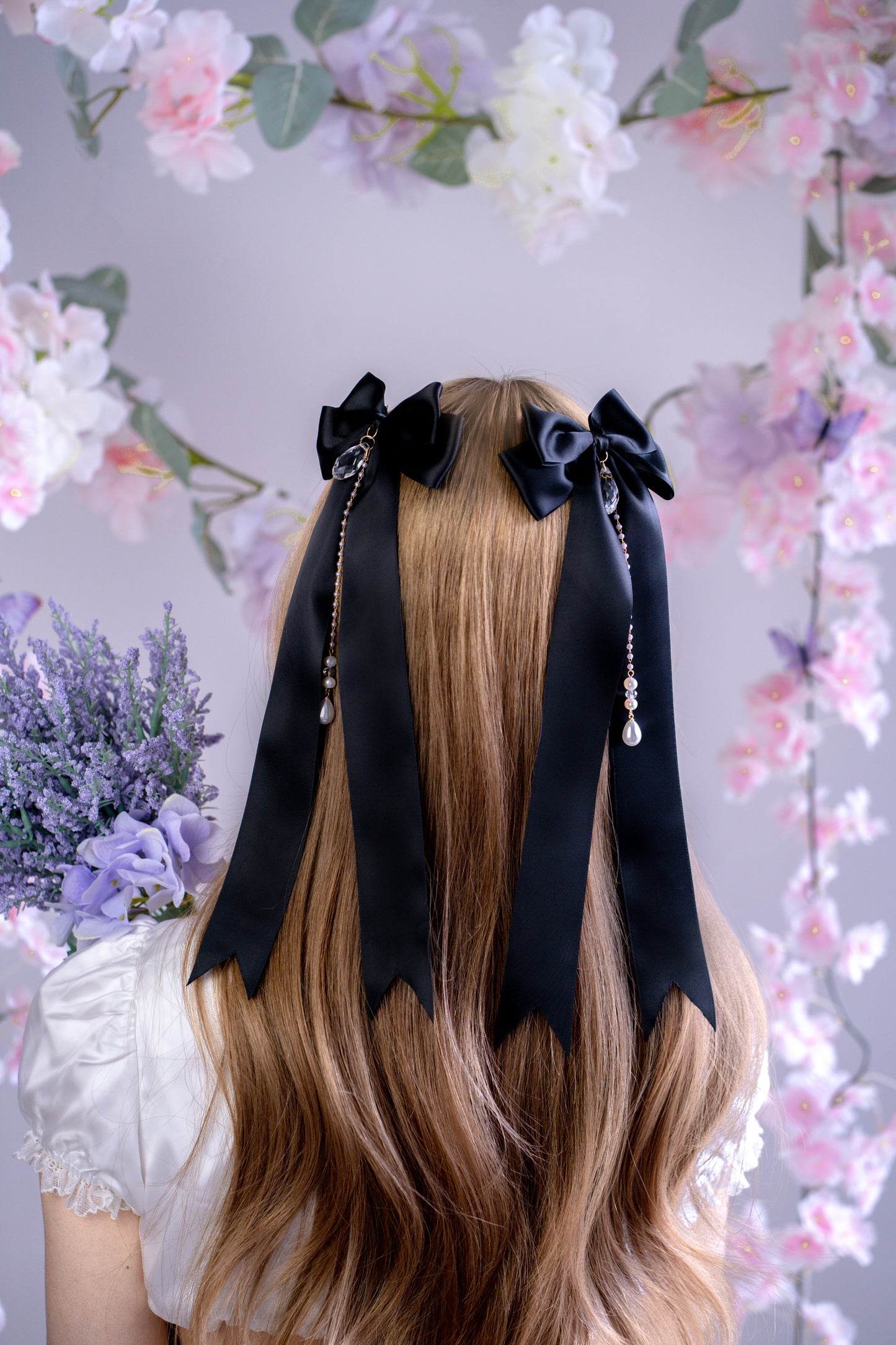 Starlight Kiss Magica Bows (black)