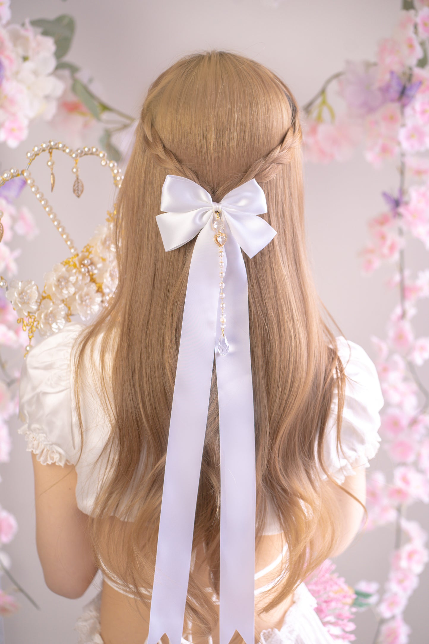 Shooting Star Magica Bow (white)