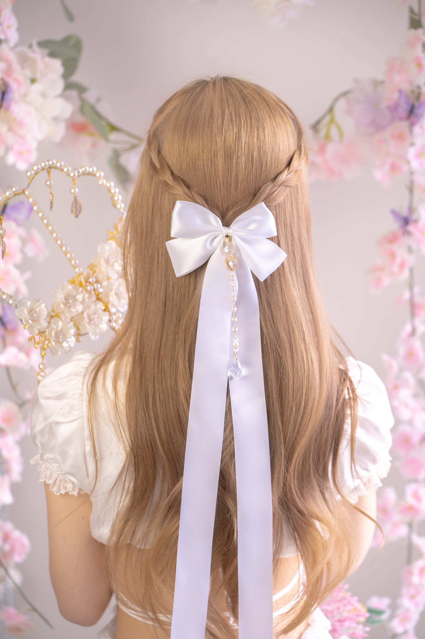 Shooting Star Magica Bow (white)