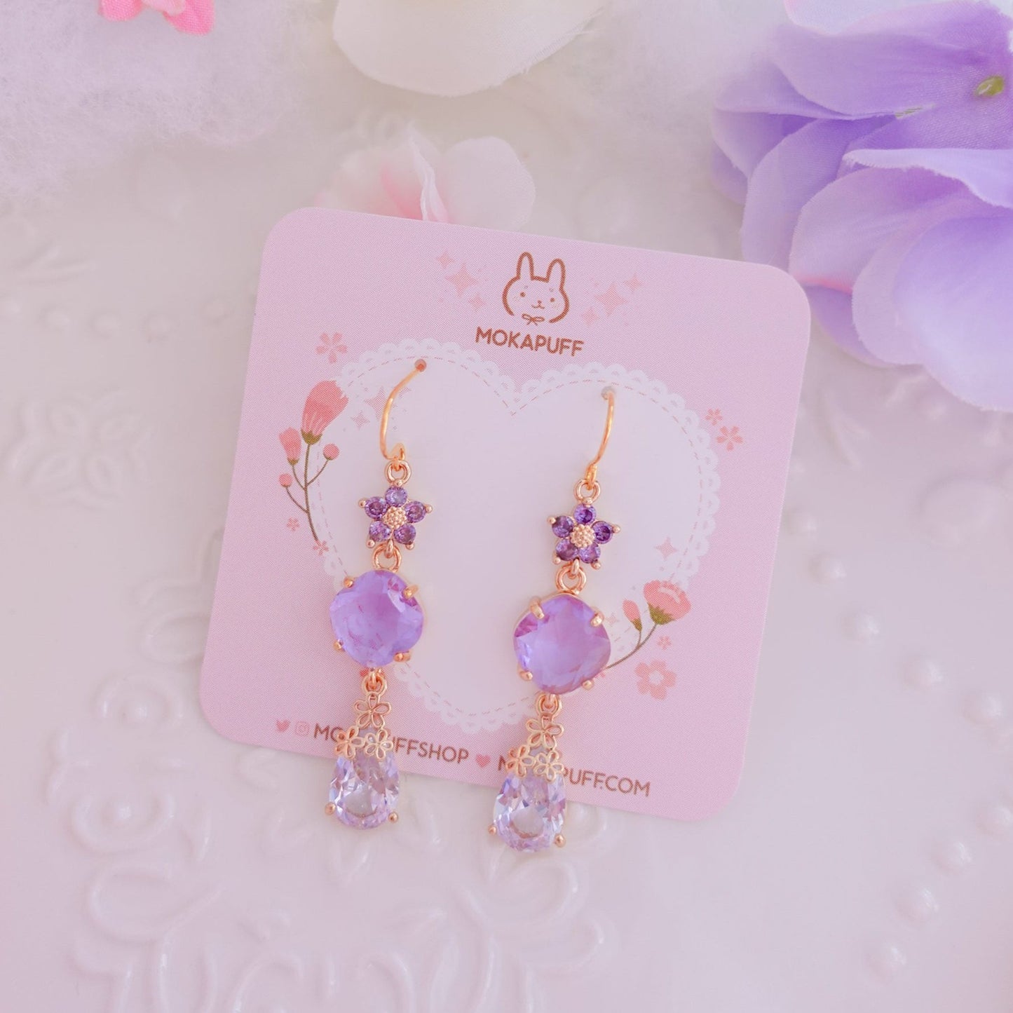 Orchid Earrings