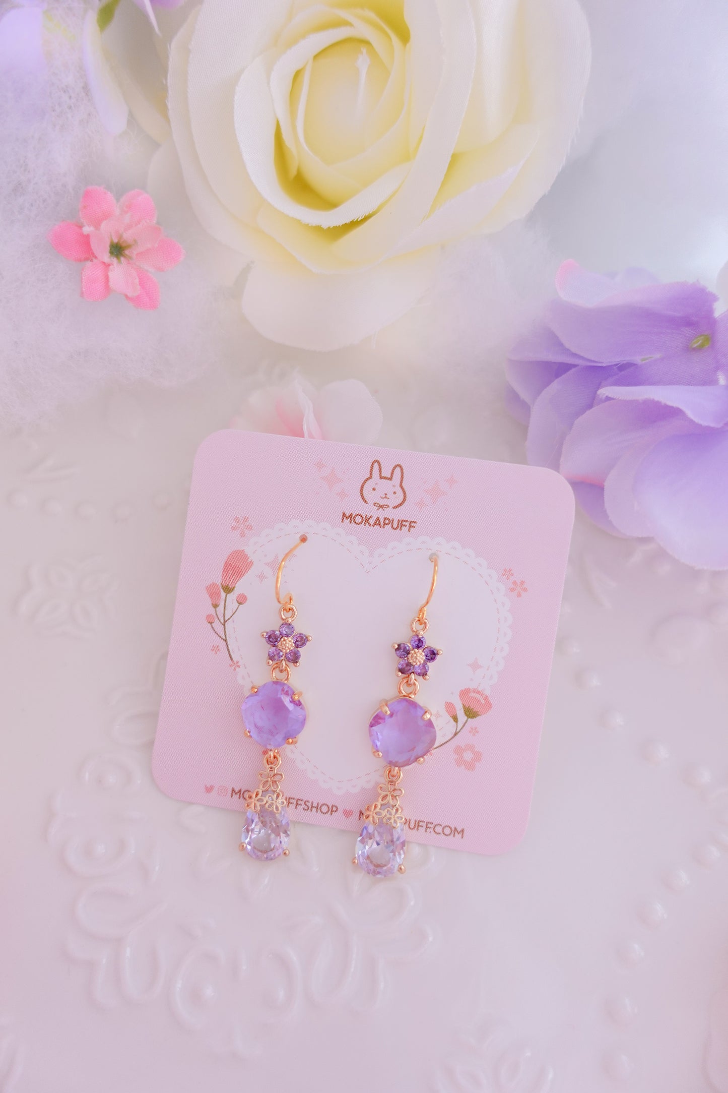 Orchid Earrings