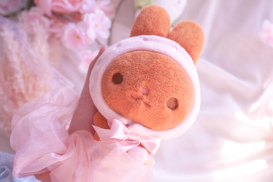 Strawberry Chocolat Plushie Keychain