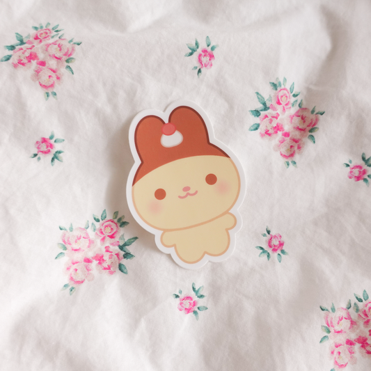 Pudding Bun Sticker