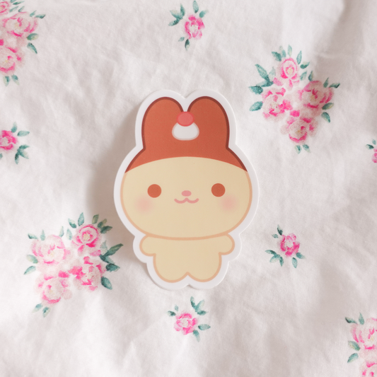 Pudding Bun Sticker