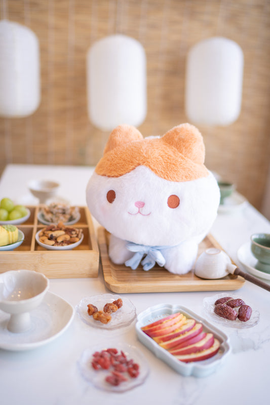 Pumpkin Spice Cat ♡ Plush Purse