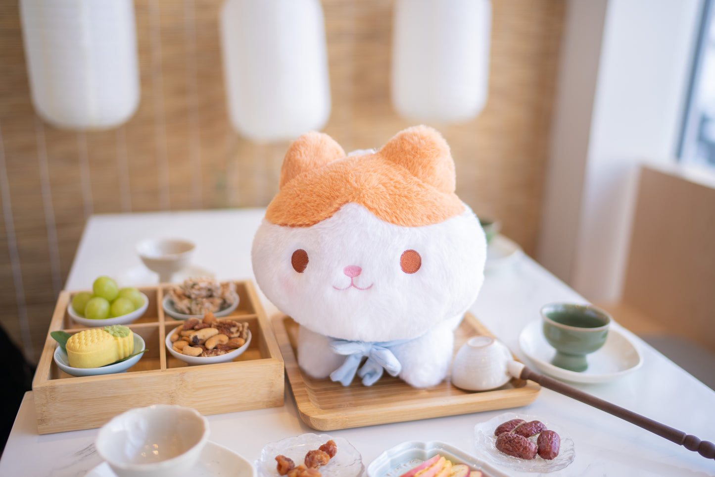 Pumpkin Spice Cat ♡ Plush Purse