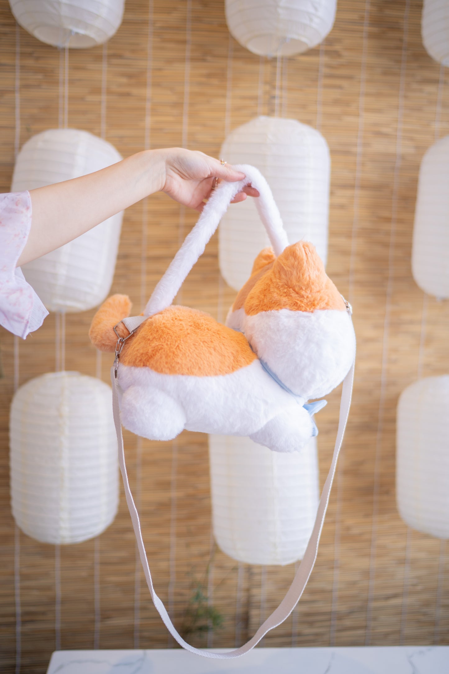 Pumpkin Spice Cat ♡ Plush Purse