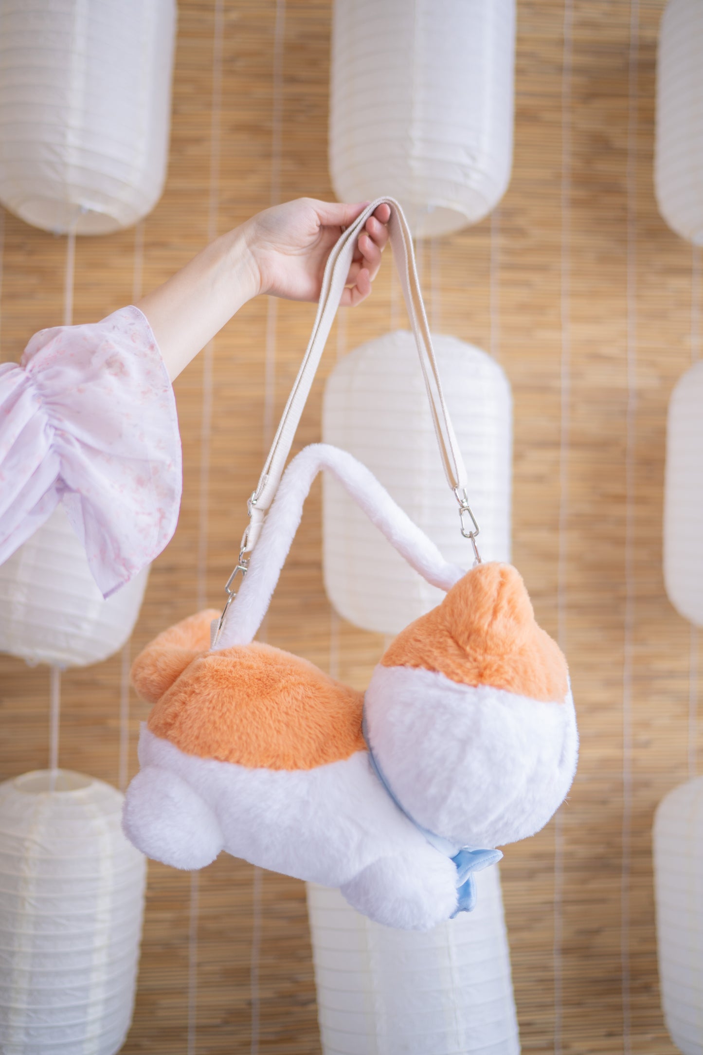 Pumpkin Spice Cat ♡ Plush Purse