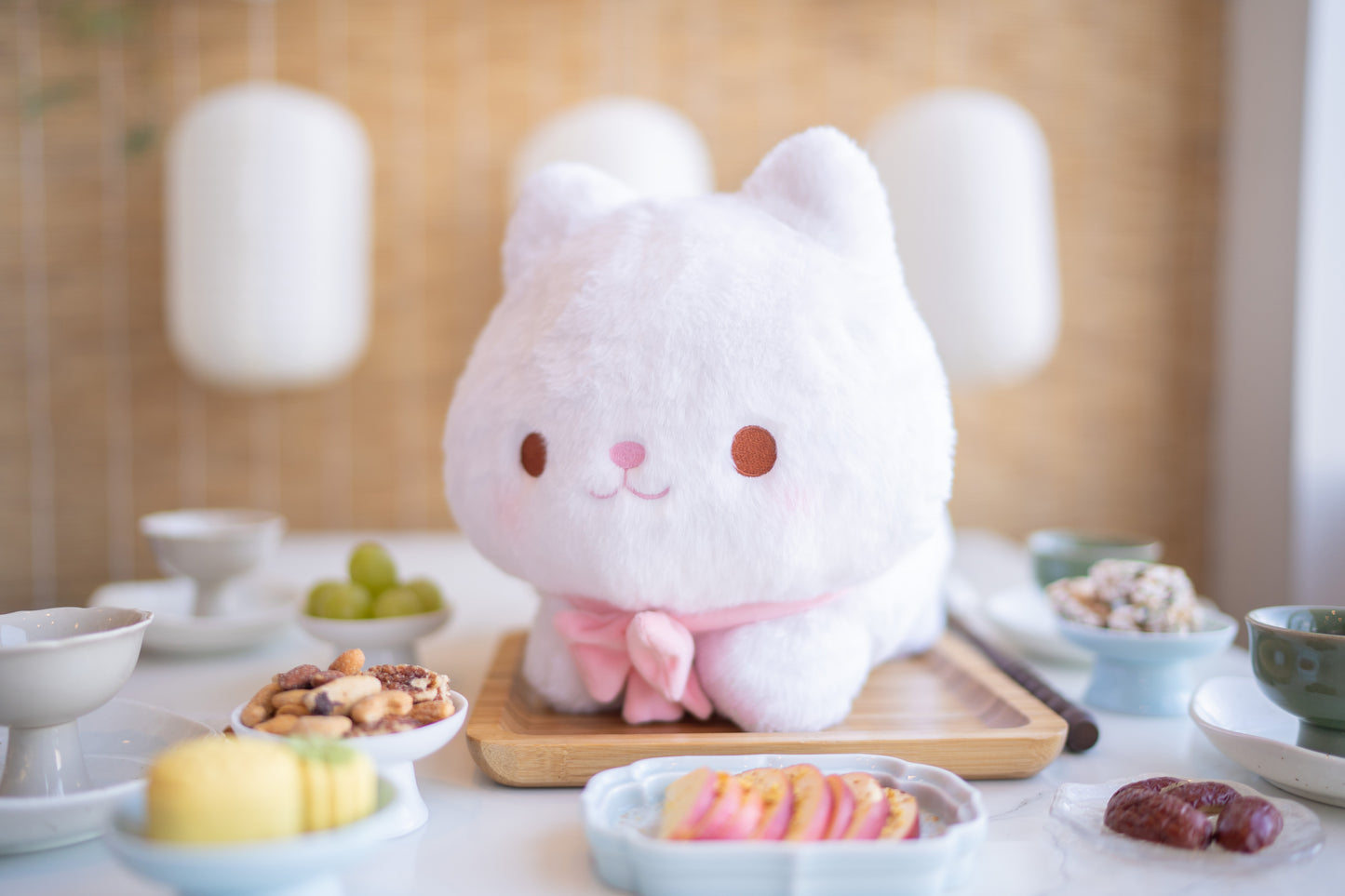 Cream Cat ♡ Plush Purse