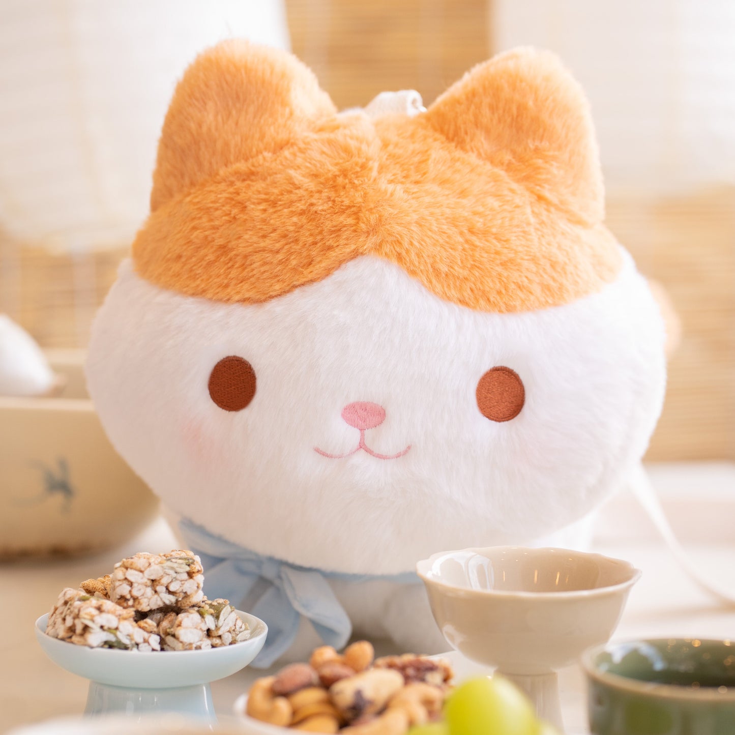 Pumpkin Spice Cat ♡ Plush Purse