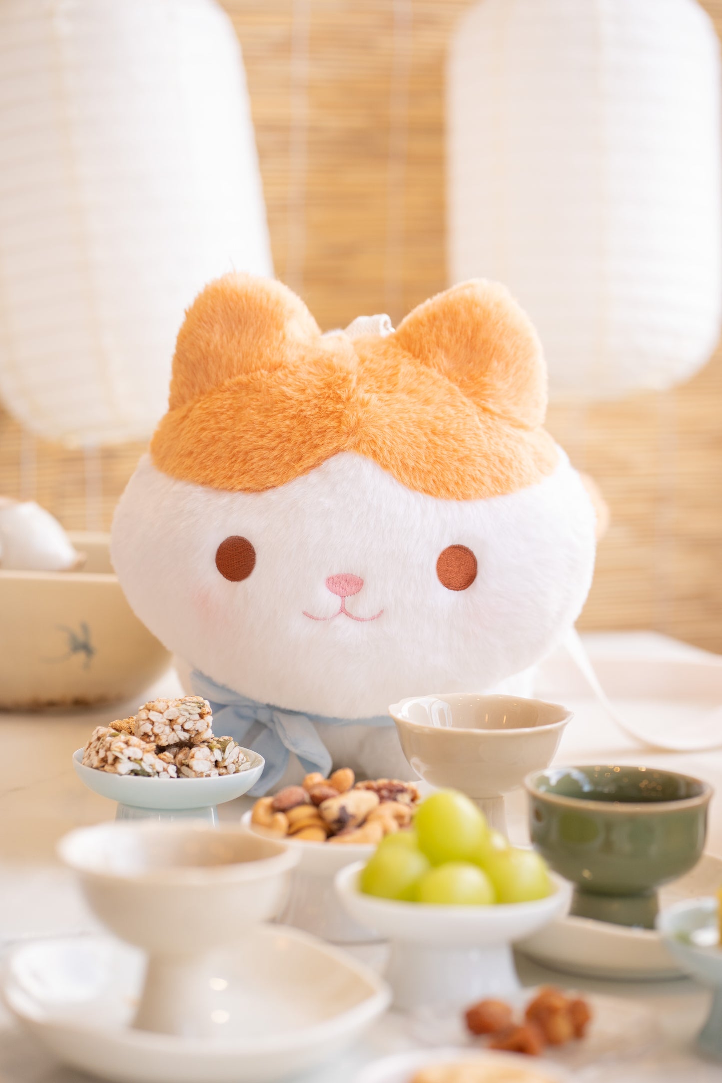 Pumpkin Spice Cat ♡ Plush Purse