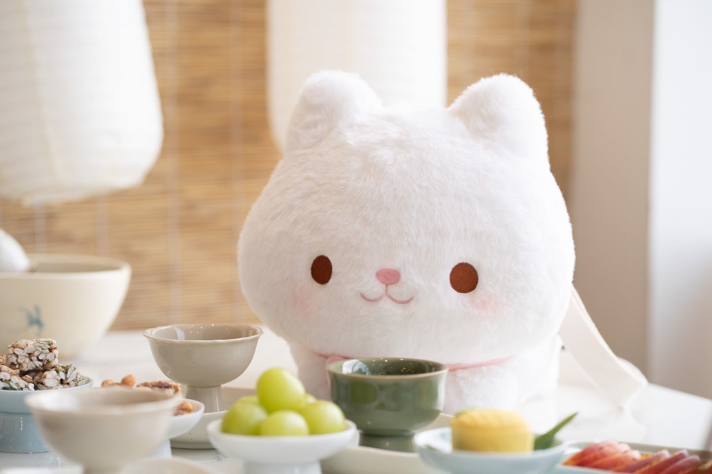 Cream Cat ♡ Plush Purse