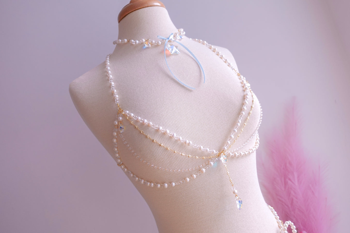 ✧ ･ﾟ Pearl Constellation Body Chains ･ﾟ✧ Preorder