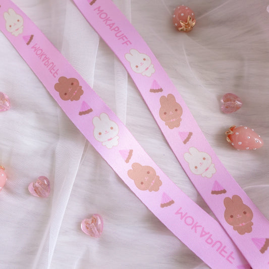 Neapolitan Bunny Lanyard
