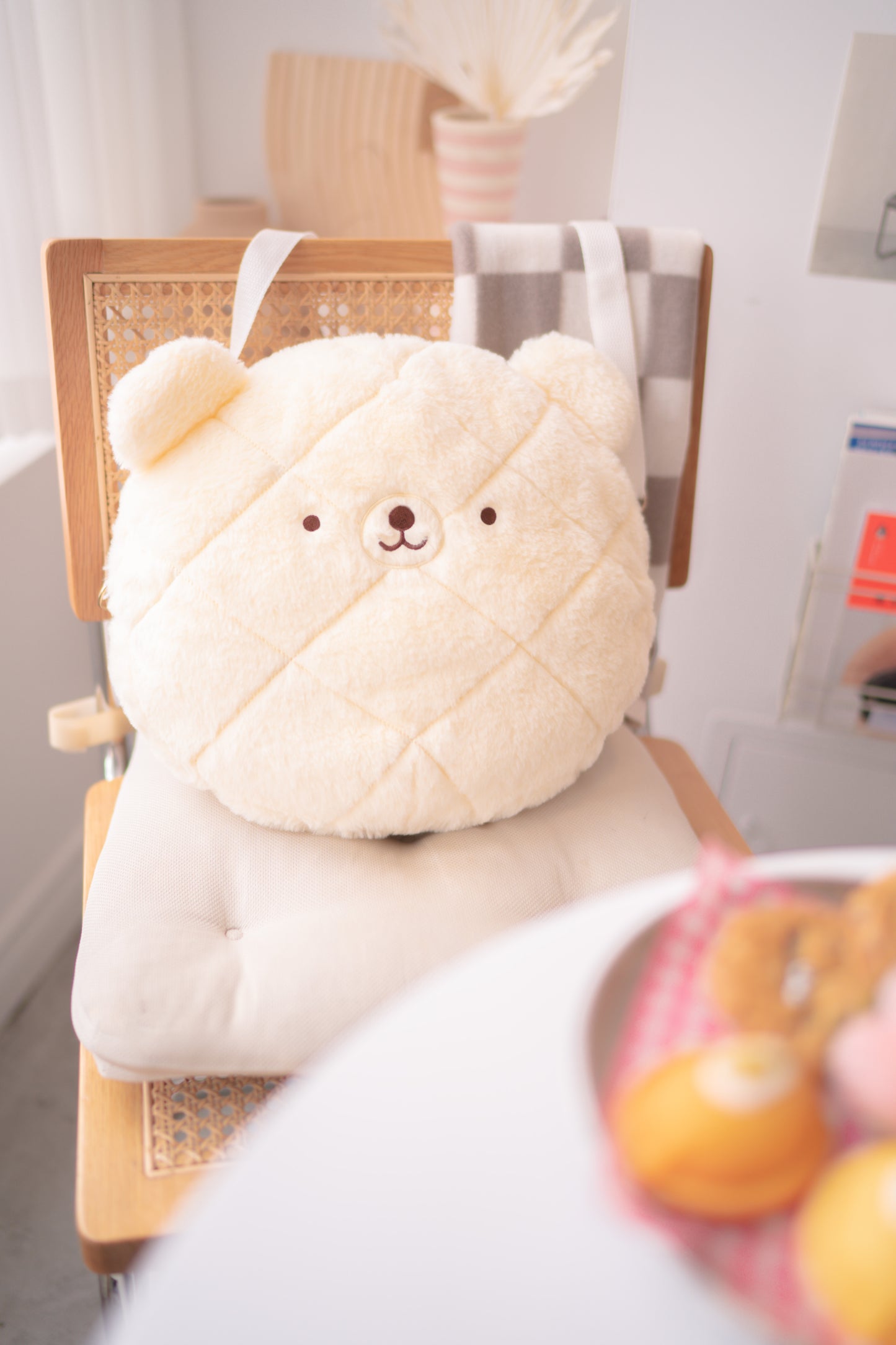 Sweet Bear Melon-pan ♡ Plush Purse/Backpack