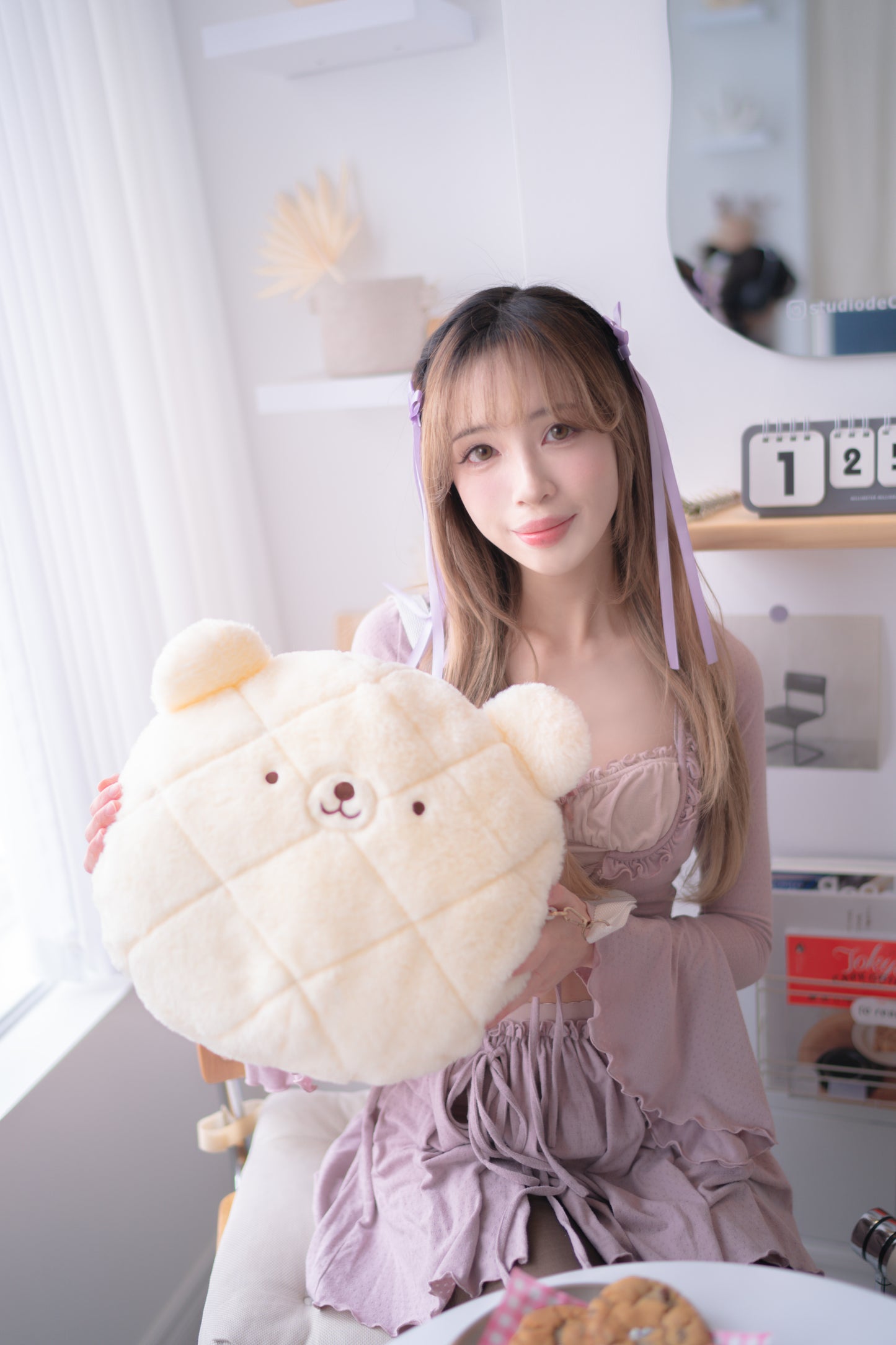 Sweet Bear Melon-pan ♡ Plush Purse/Backpack