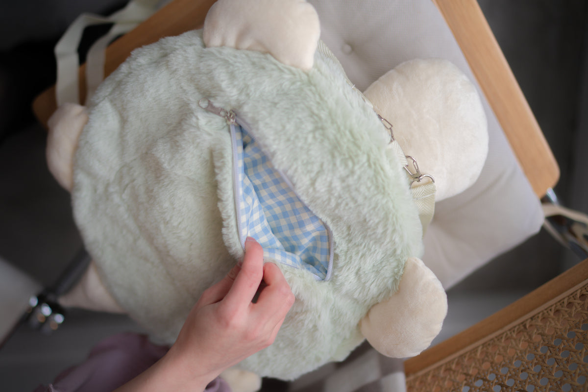 Turtle Melon-pan Convertible Bag ♡ One of a Kind!