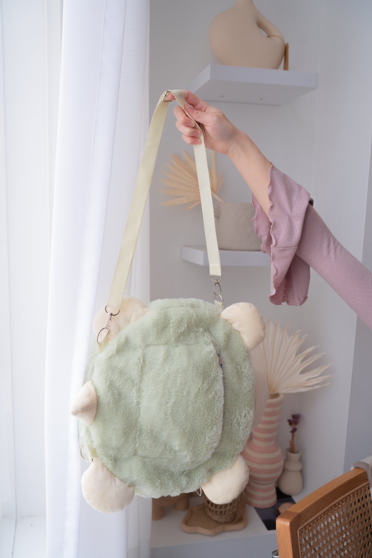 Turtle Melon-pan Convertible Bag ♡ One of a Kind!