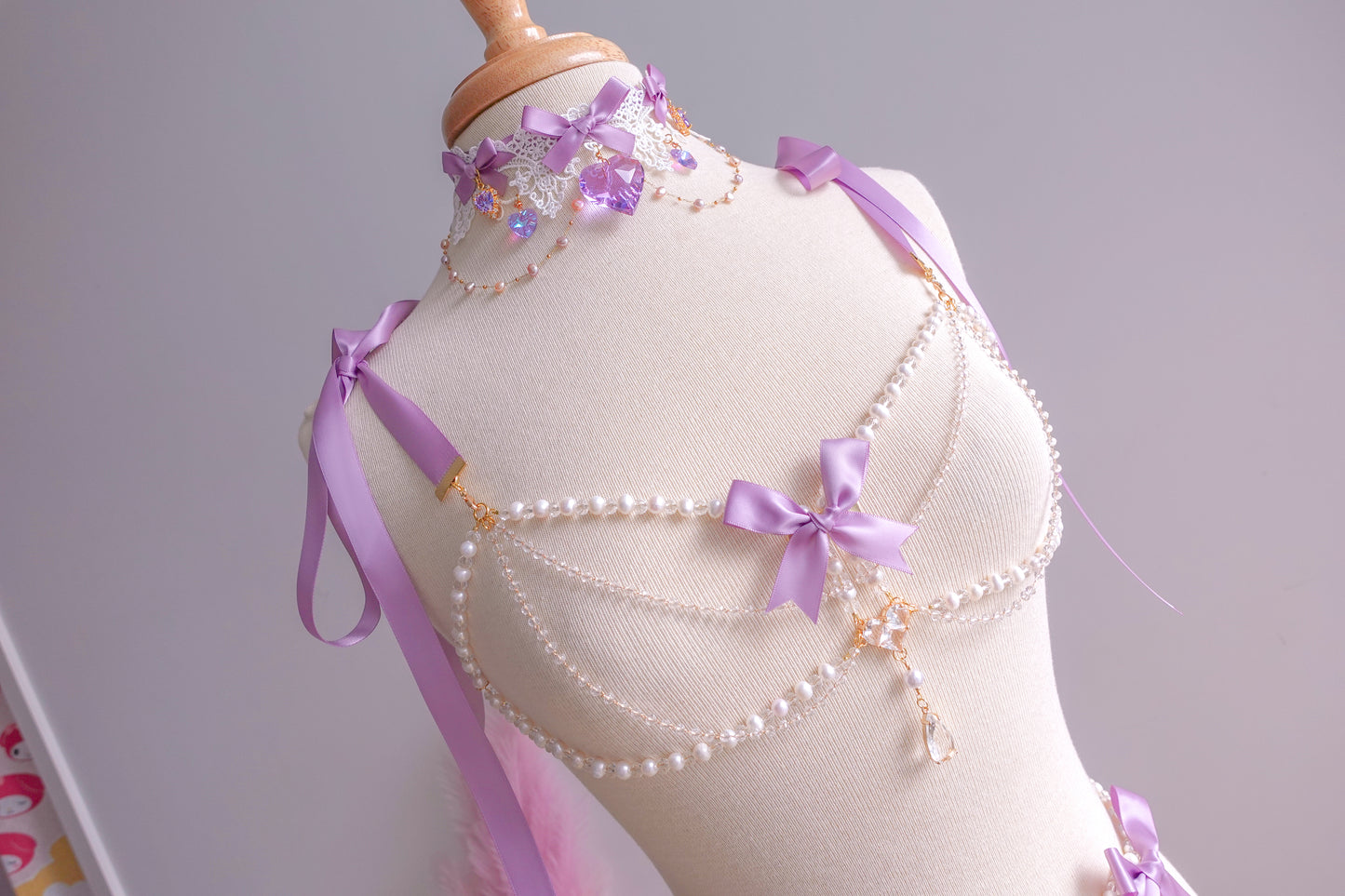 Magical Girl ✧ ･ﾟ Transformation Pearls ･ﾟ✧ Body Chain Preorder