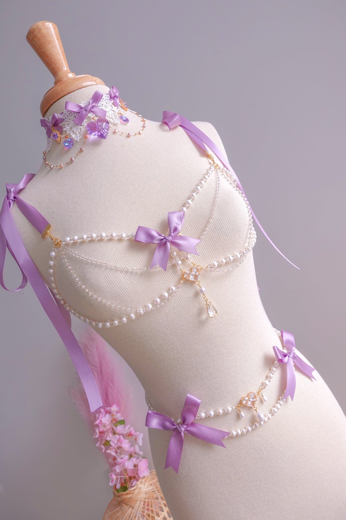 Magical Girl ✧ ･ﾟ Transformation Pearls ･ﾟ✧ Body Chain Preorder