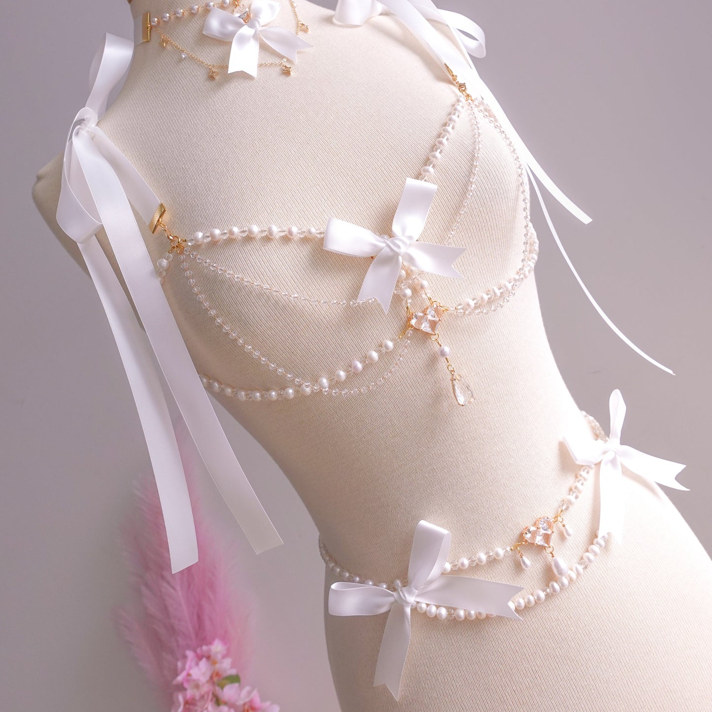 Magical Girl ✧ ･ﾟ Transformation Pearls ･ﾟ✧ Body Chain Preorder