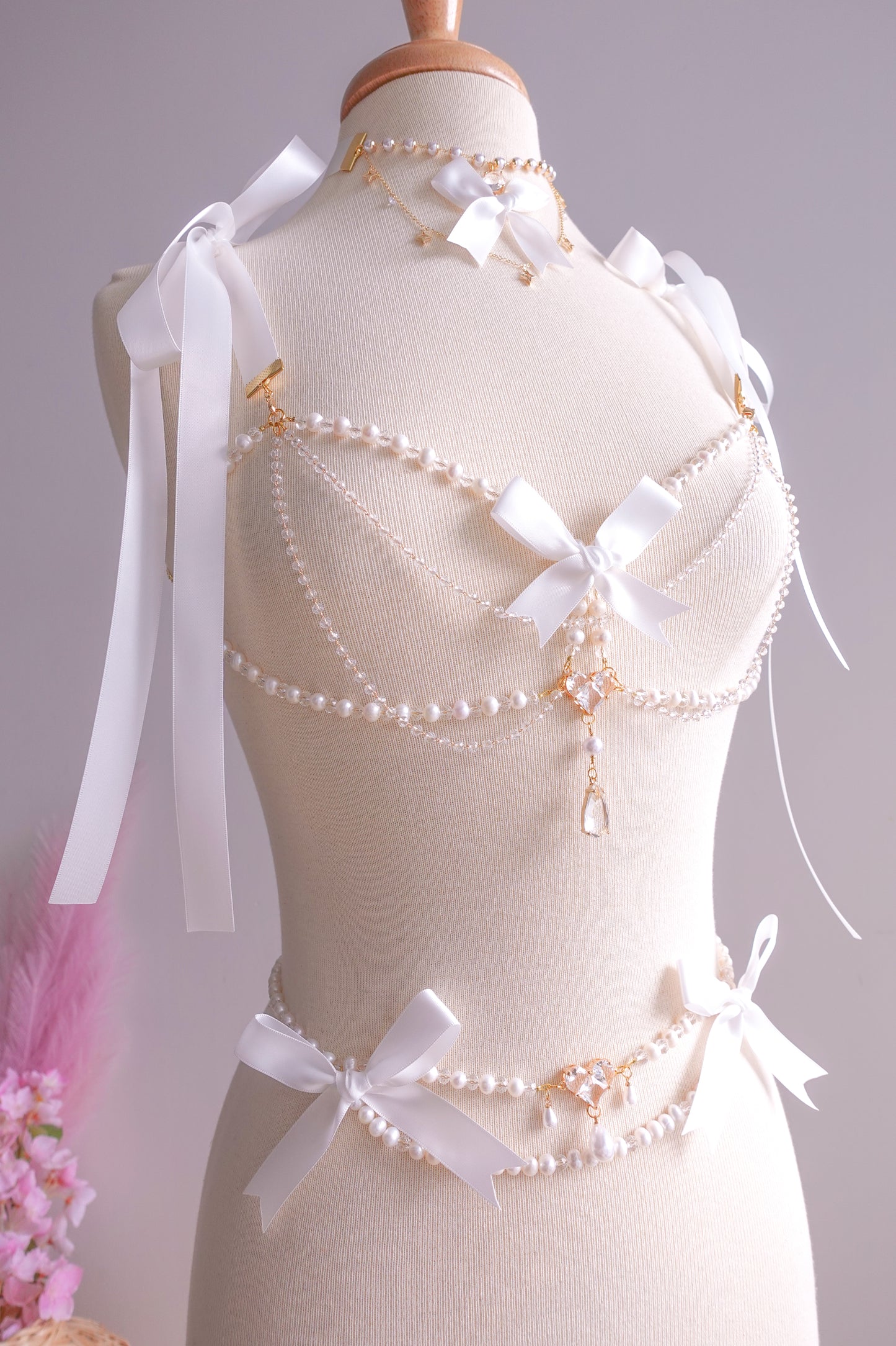 Magical Girl ✧ ･ﾟ Transformation Pearls ･ﾟ✧ Body Chain Preorder