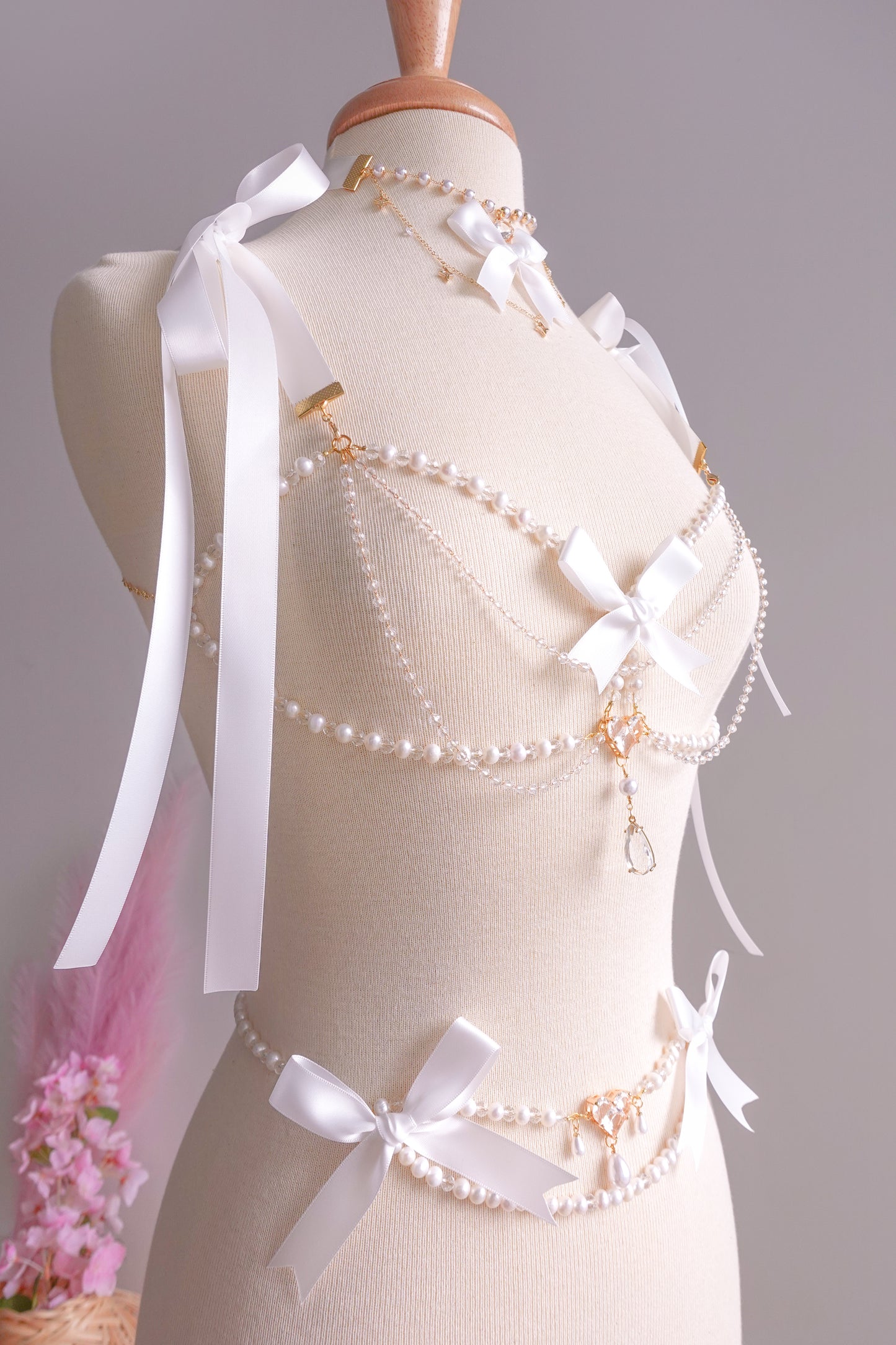 Magical Girl ✧ ･ﾟ Transformation Pearls ･ﾟ✧ Body Chain Preorder