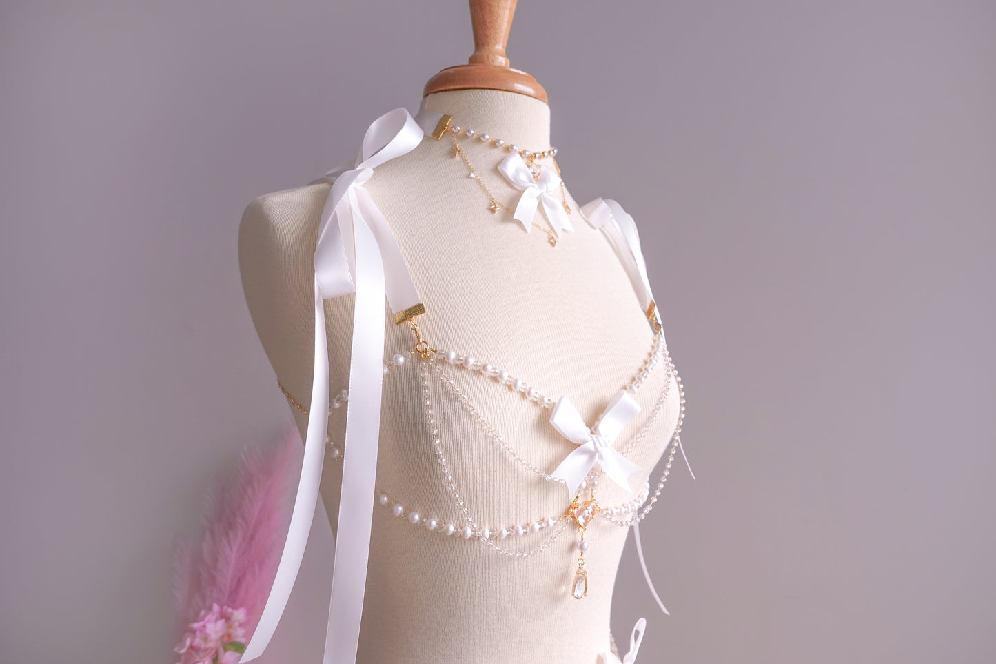 Magical Girl ✧ ･ﾟ Transformation Pearls ･ﾟ✧ Body Chain Preorder