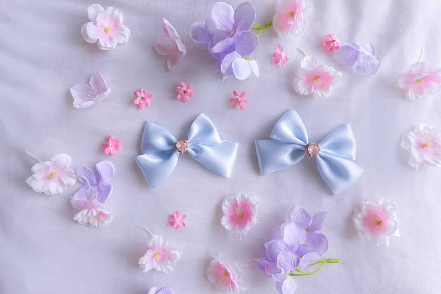 Chibi Magica Bows (blue)