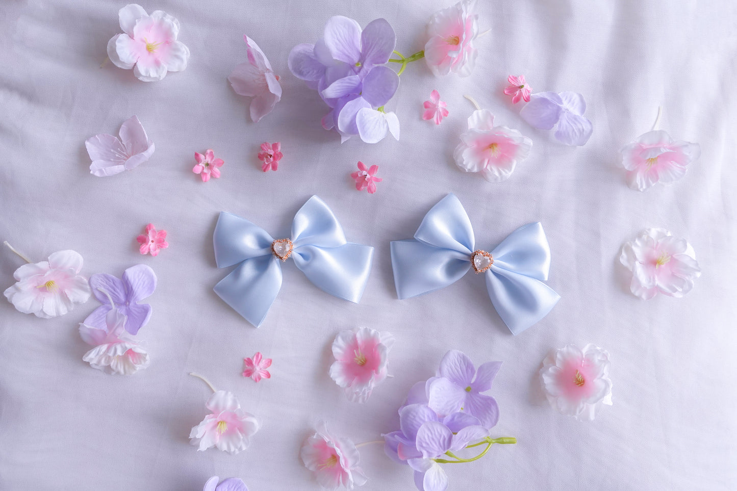 Chibi Magica Bows (blue)