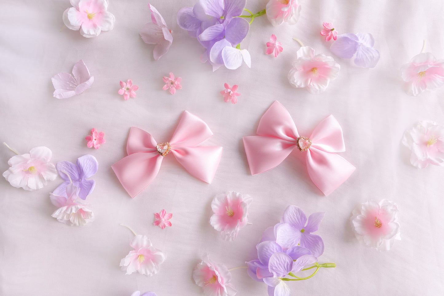 Chibi Magica Bows (pink)