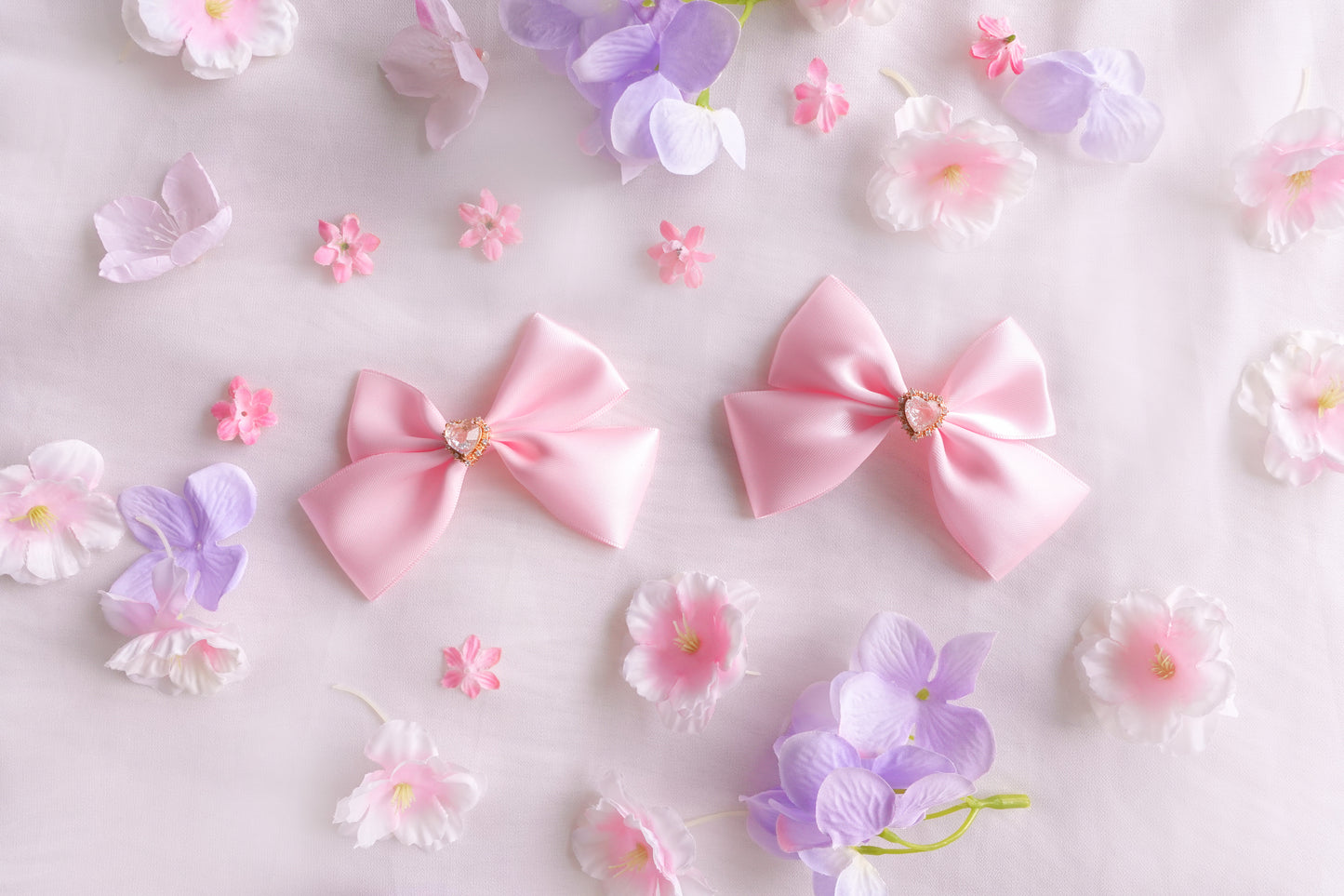 Chibi Magica Bows (pink)