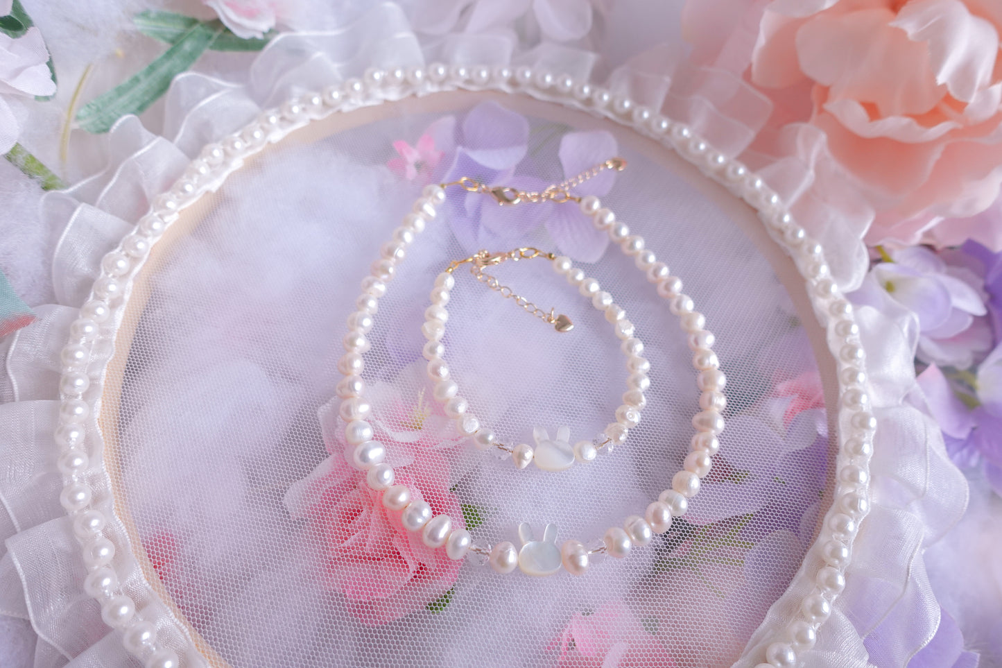 Usagi Pearl Bracelet/Necklace