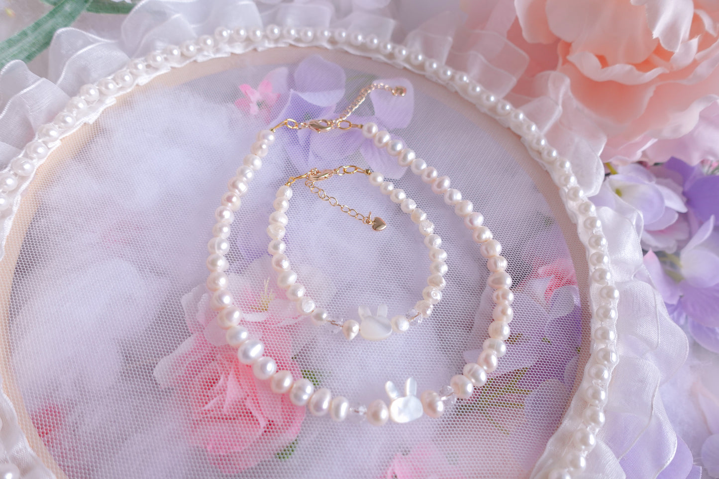 Usagi Pearl Bracelet/Necklace