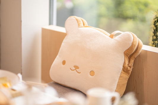 Shoku-pan Bear ♡ Plushie Pillow (PRE-ORDER)