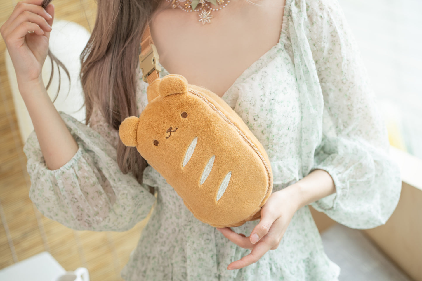 Babie Bear Baguette ♡ Crossbody Bag (PRE-ORDER)