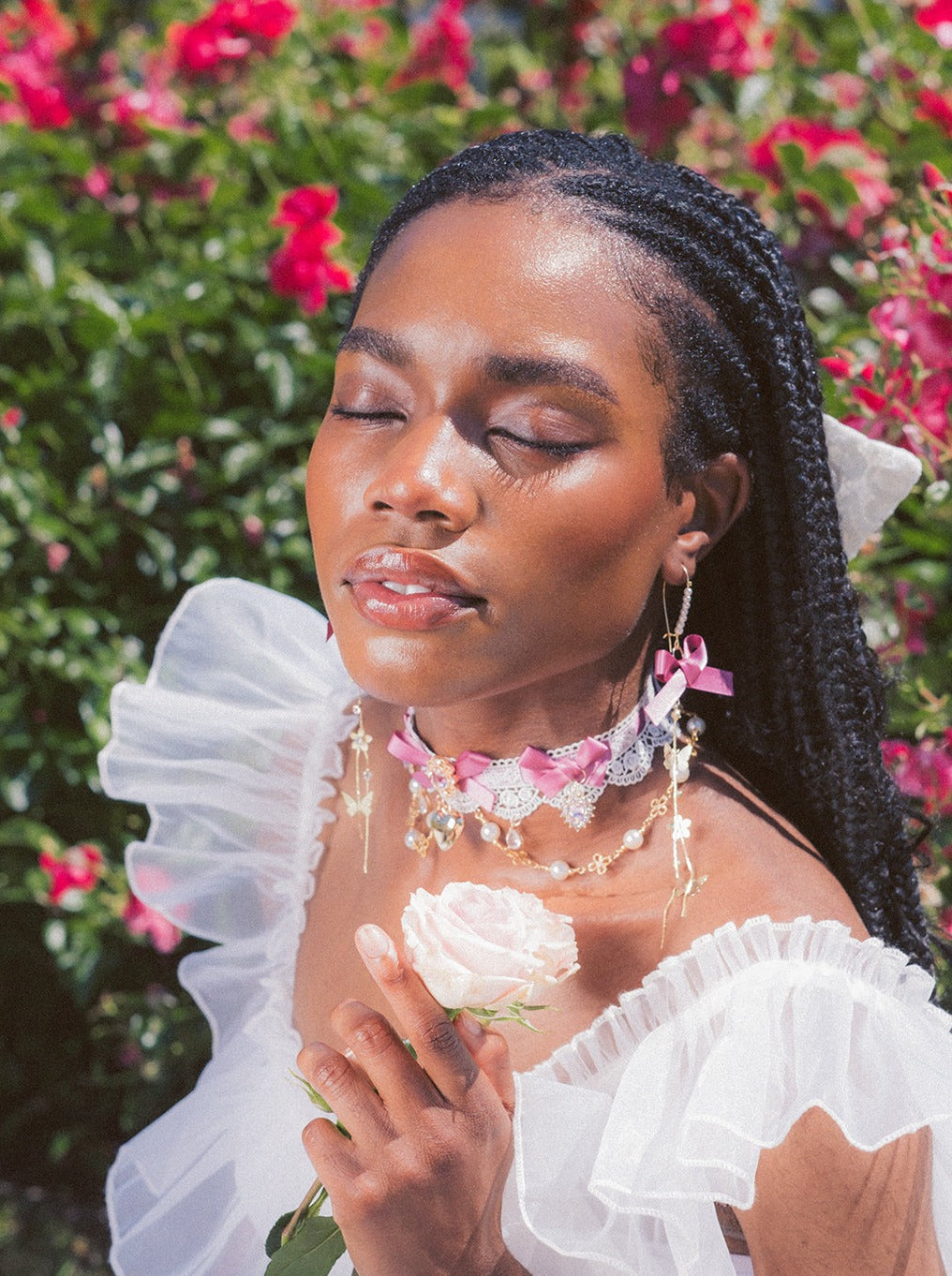 Raspberry Sorbet Choker