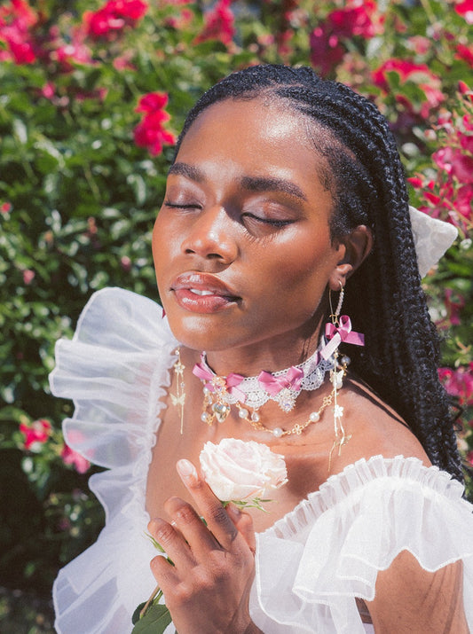 Raspberry Sorbet Choker